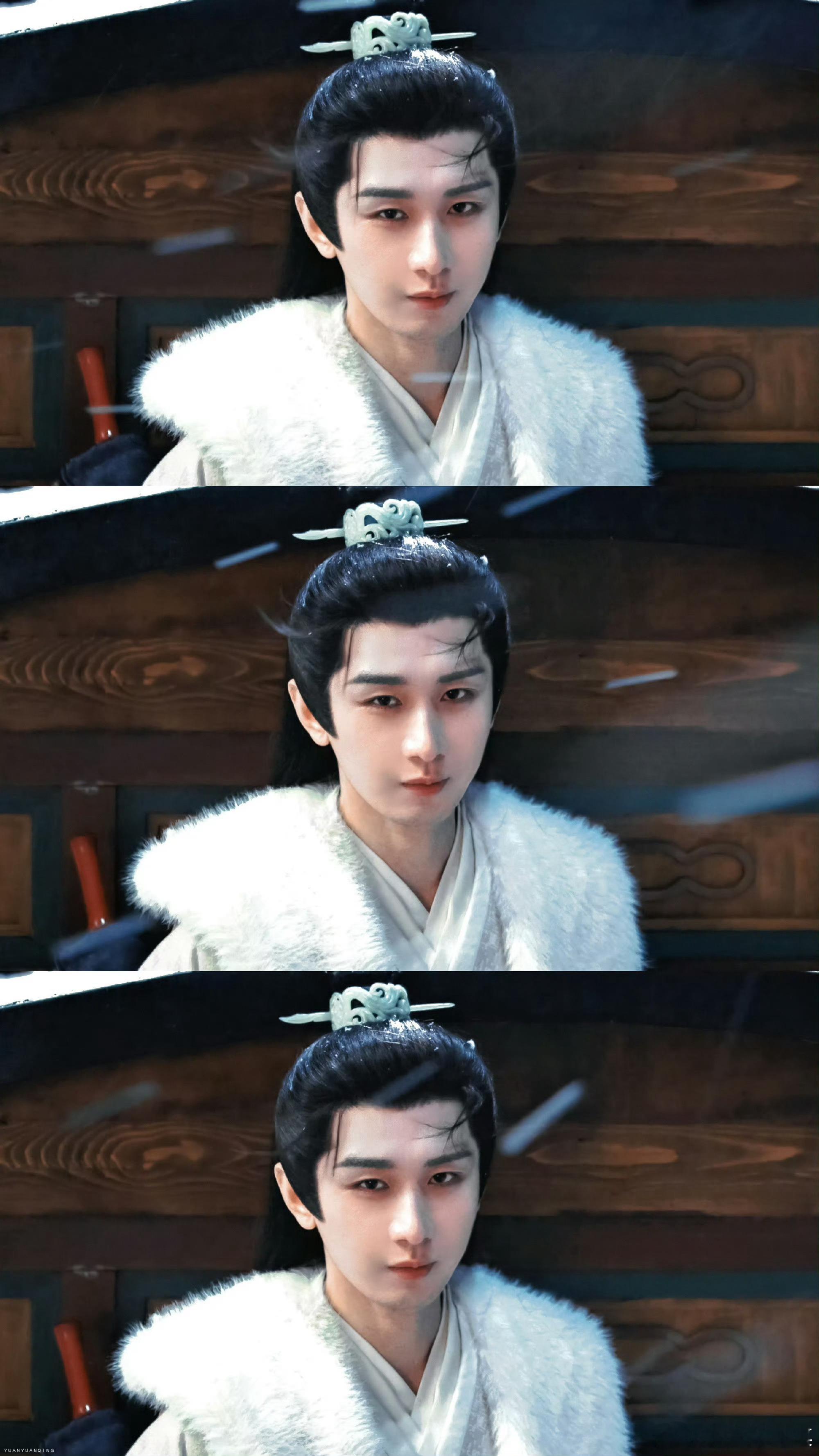 成毅你别这样我害怕cy成毅长安二十四计谢淮安登场即高能，雪夜中的谢淮安看似临危