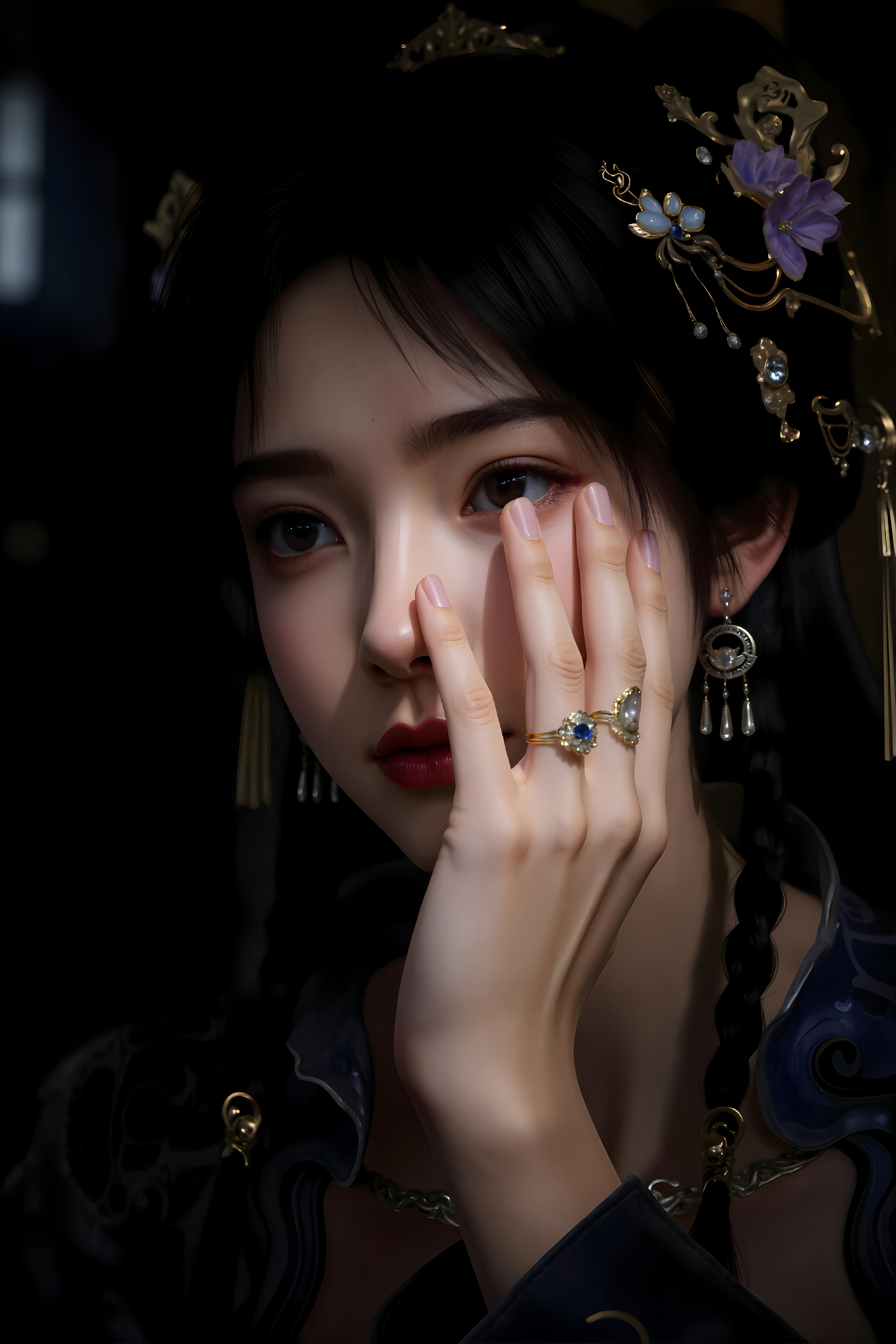 国漫姬紫月美图壁纸汇聚：姬家小月亮，叶凡的后宫之一吗？