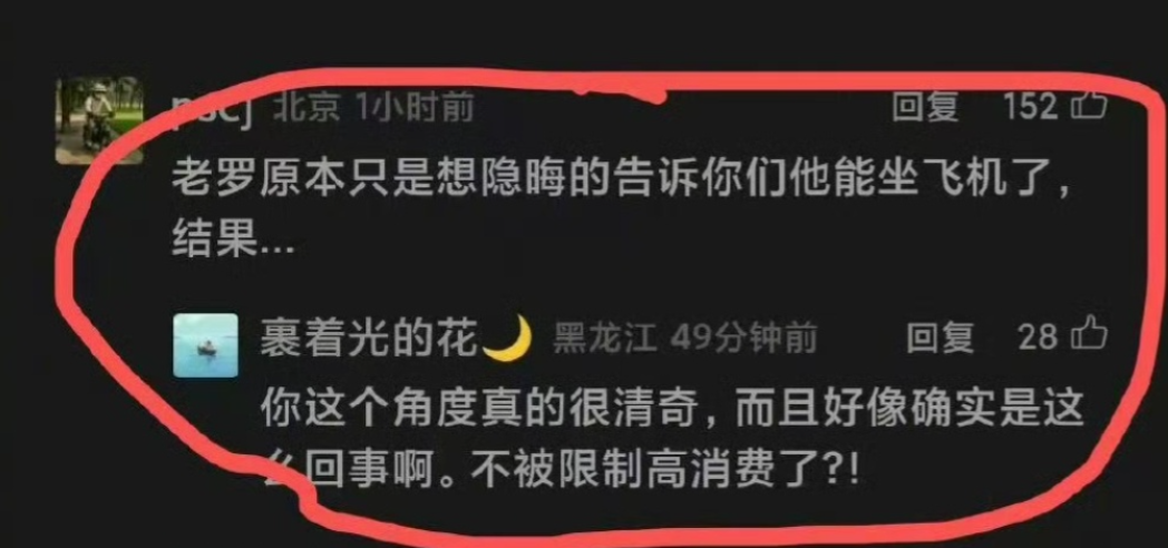 老罗火大的真正原因：你们全网这么多人没发现我可以坐飞机了？我还钱了！说到做到！