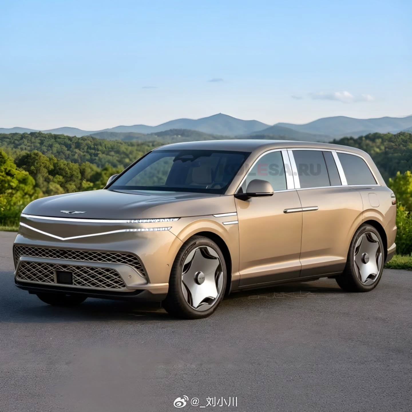 全新捷尼赛思GV90渲染图全新捷尼赛思GV90渲染图，大家觉得怎么样