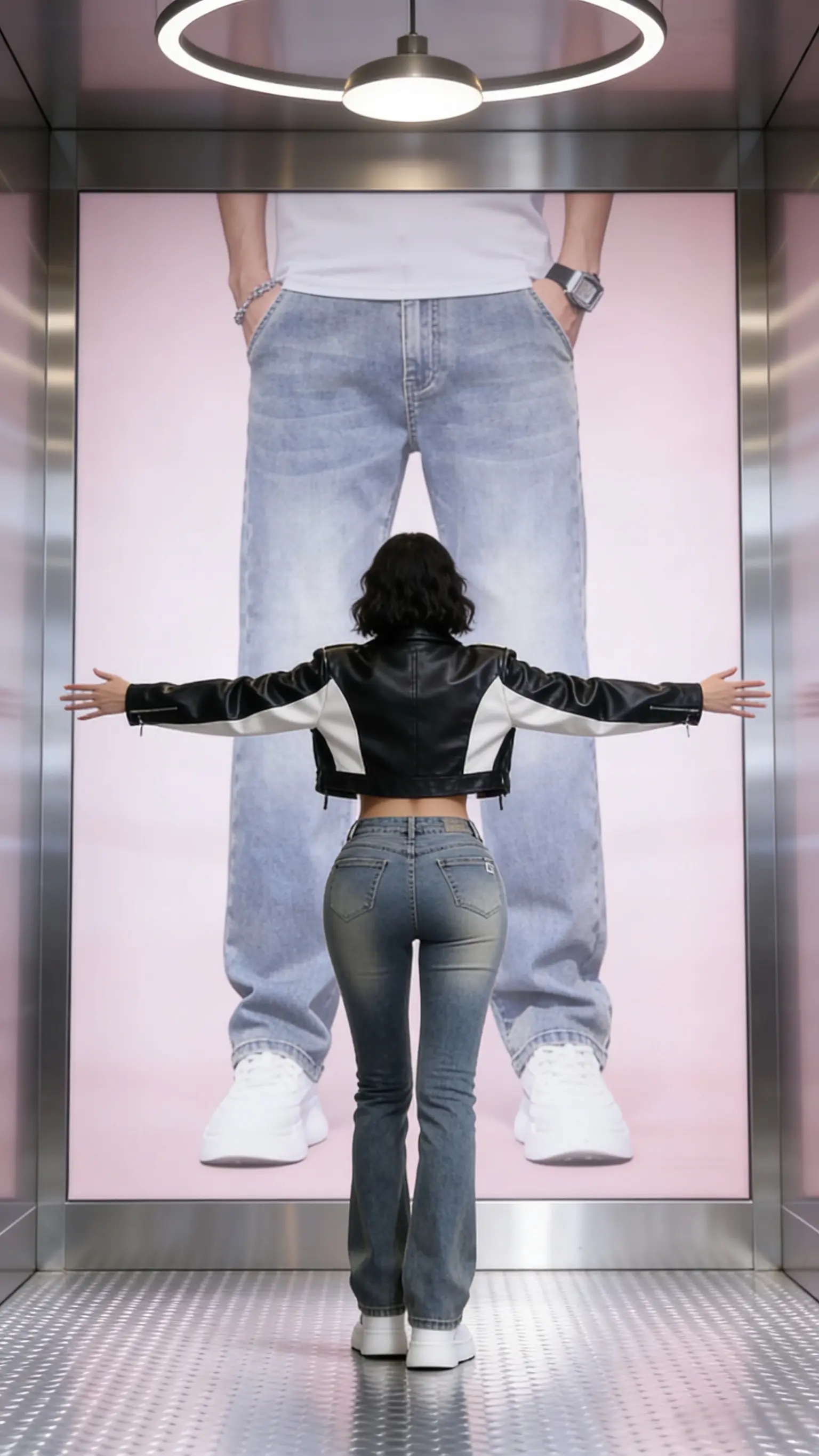 回力牛仔裤男士秋冬季加绒加厚2025新款爆款宽松直筒裤休闲长裤子