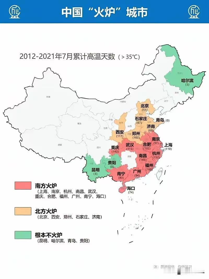 有个奇怪的现象，国内中东部地区，夏天比较热的地方，经济都比较活跃，而比较凉快的地