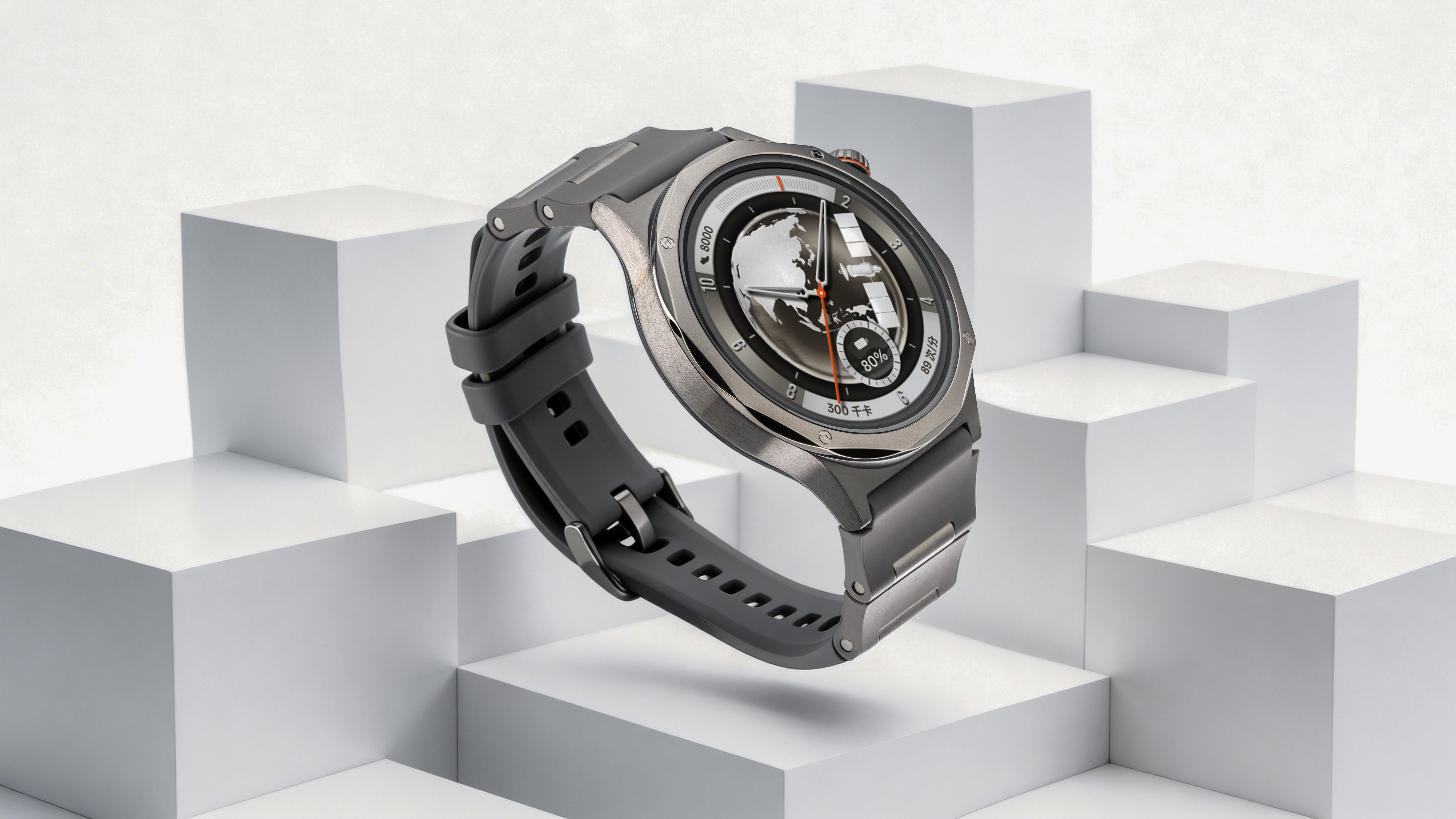 OPPO的新手表——OPPOWatchX3「钛色」刚开箱时我还以为是个圆表盘