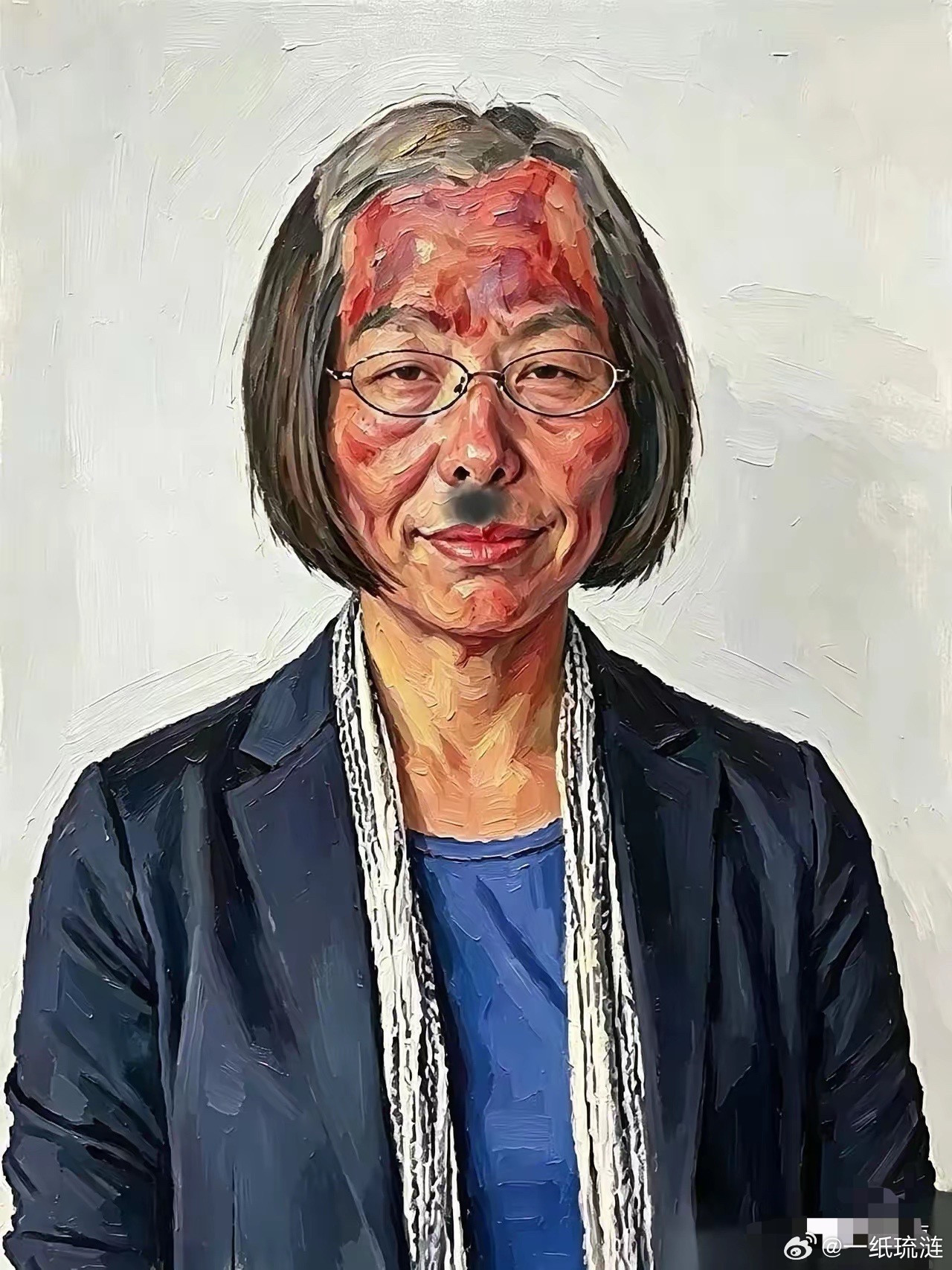 我们认为第一幅图是艺术，它们硬说第二幅才是“艺术”。我们用第三幅“艺术”它们自己