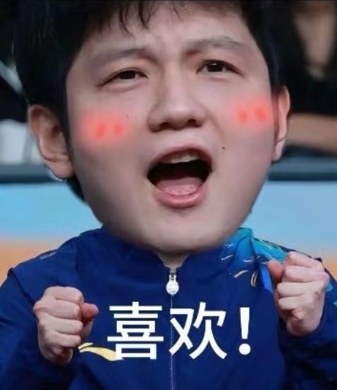 樊振东咚咚表情包世界上没有人会不喜欢樊振东​​​