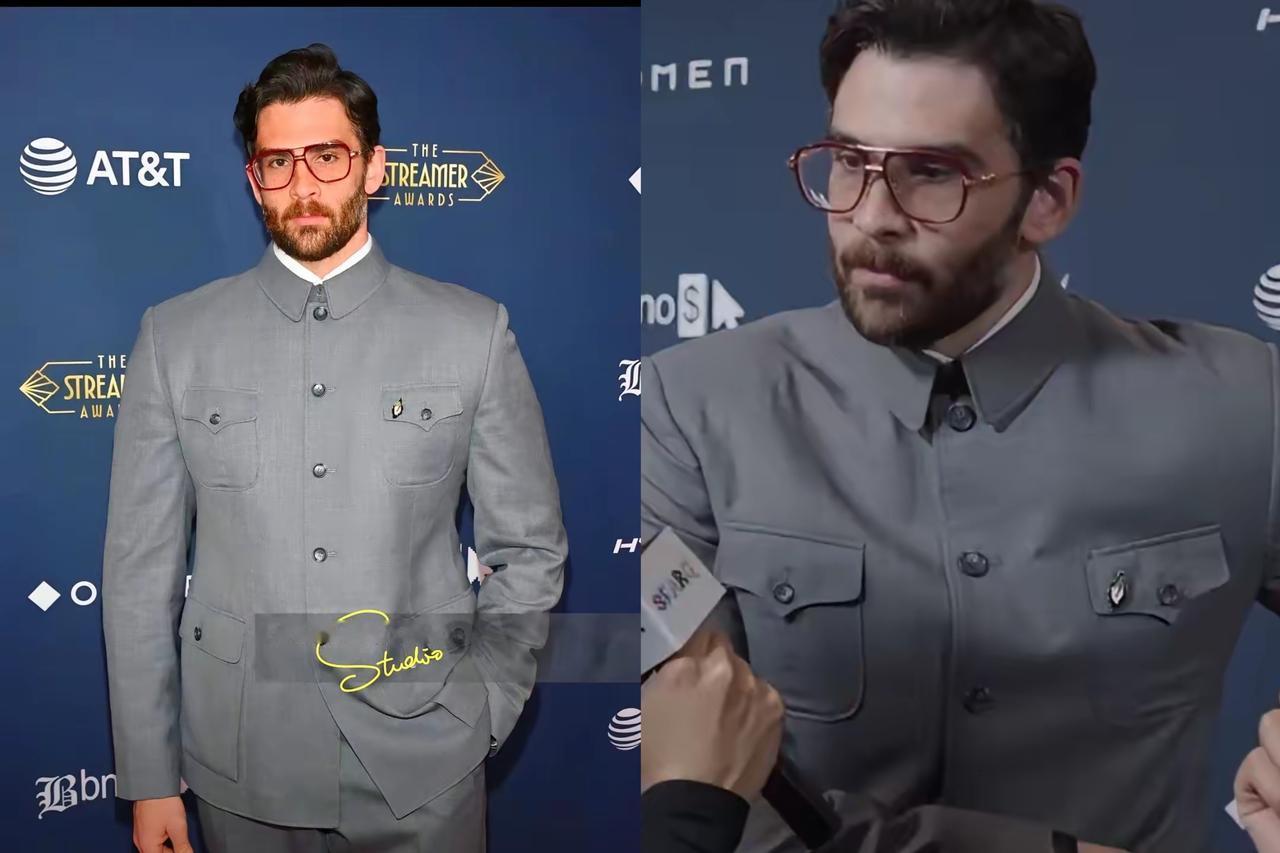 家人们，看到美国网红穿中山装出席颁奖礼这事儿，真的惊掉下巴！美国左翼网红哈桑·派