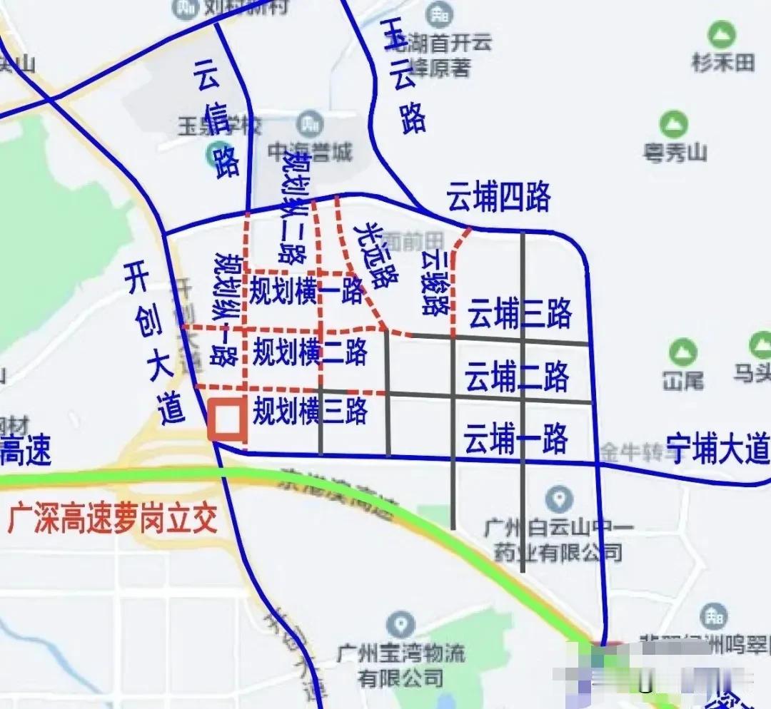 黄埔山姆候选位置怕堵？不要紧，已经安排修路了！近日，湾区战略科技企业总部项目