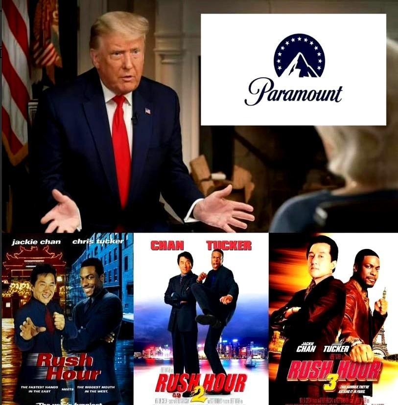 懂了！特朗普为啥力挺成龙？我算是看明白了，那老头儿精着呢，他两眼就盯着《尖峰