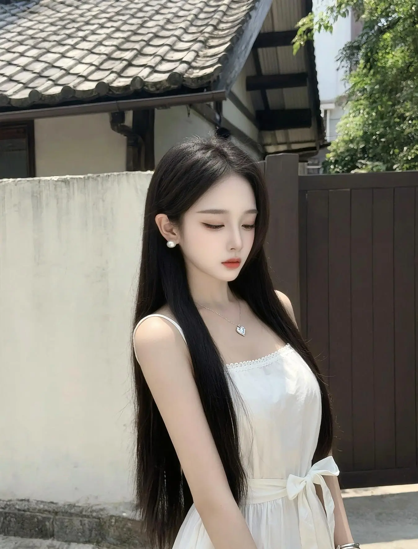 街拍温柔风 温柔甜系女孩穿搭 淡系穿搭 夏季温柔系穿搭 日常穿搭记录