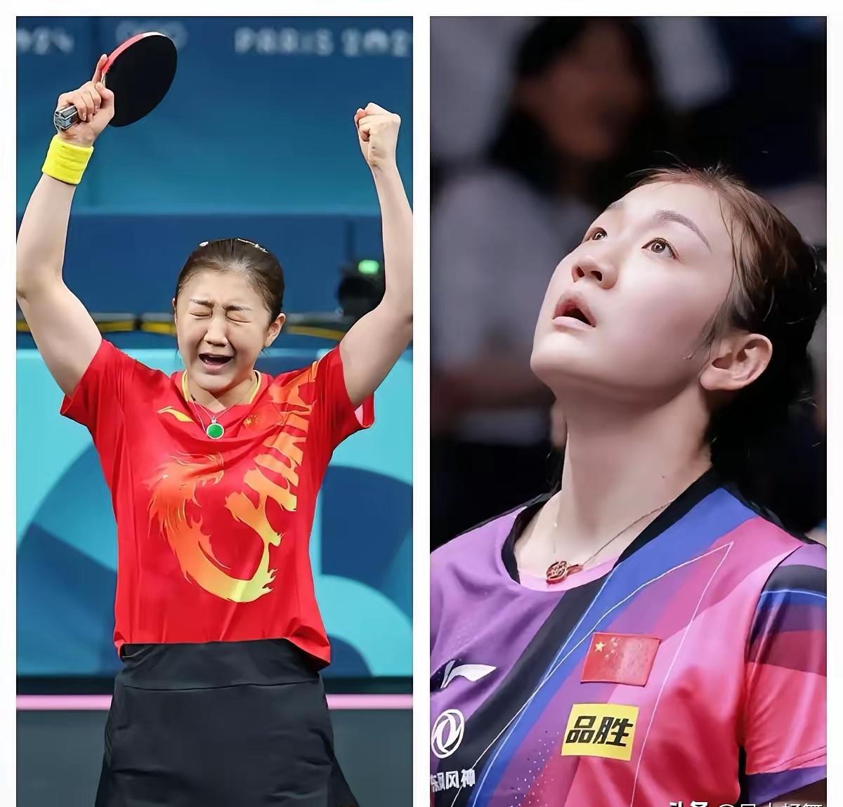 陈梦这股拼劲，看完真让人攥紧了拳头。31岁，9个月没系统训练，全运会赛场上