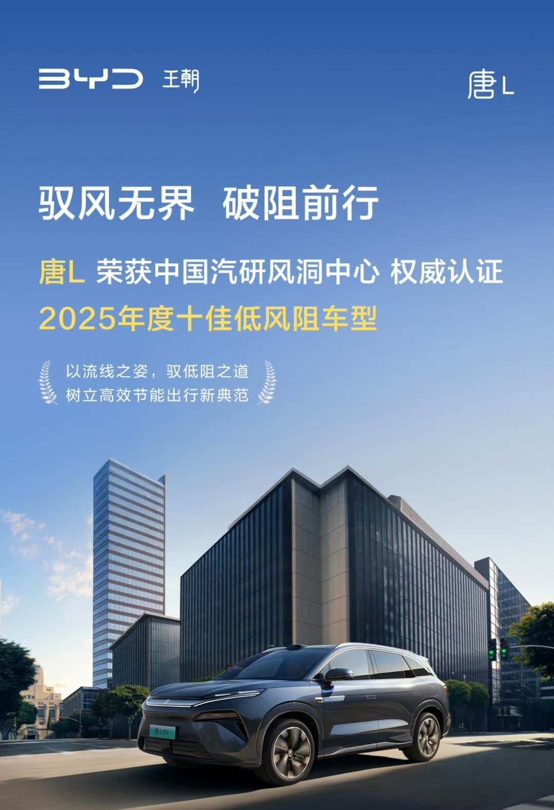 比亚迪唐L这车家庭出行确实很可以，舒适性和省油都做的不错，现在还荣获了中国汽研风