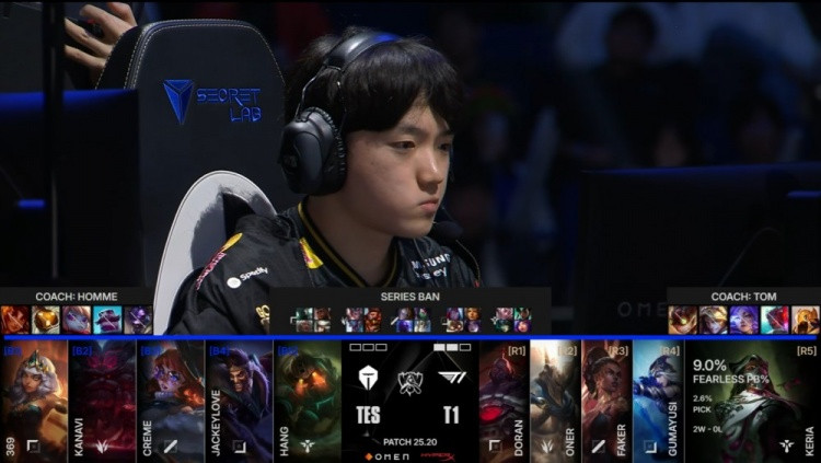 突然被零封! Kanavi精忠报国 哥哥德莱文饮恨 T1横扫淘汰TES