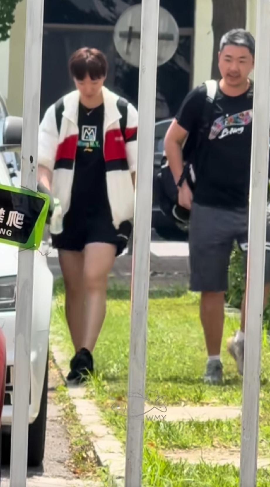 王曼昱今日恢复训练！怪不得昨天晚上就有路透看到曼昱已经返回体总运动员公寓。今天