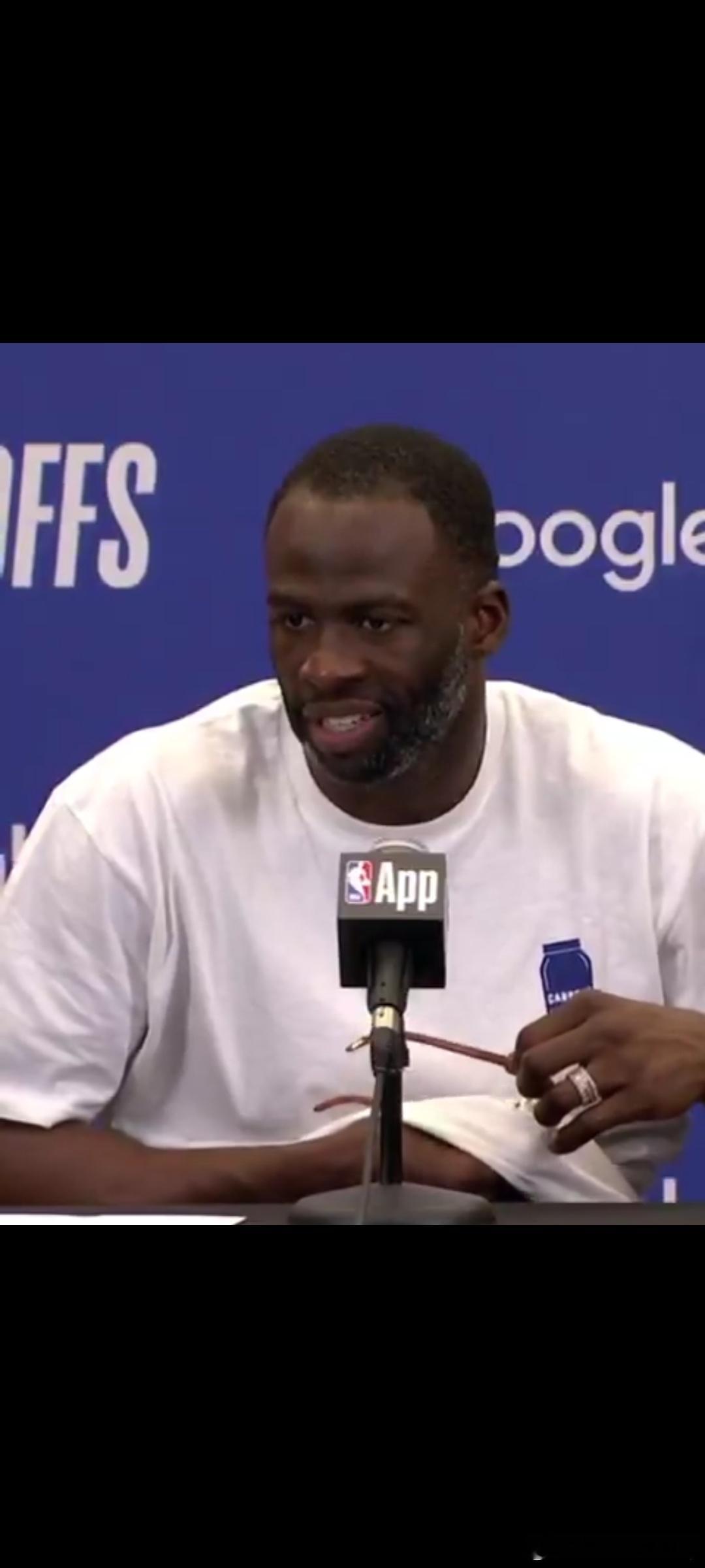 德雷蒙德格林表示火箭球迷高喊“F*ckyouDraymond”口号缺乏创意，