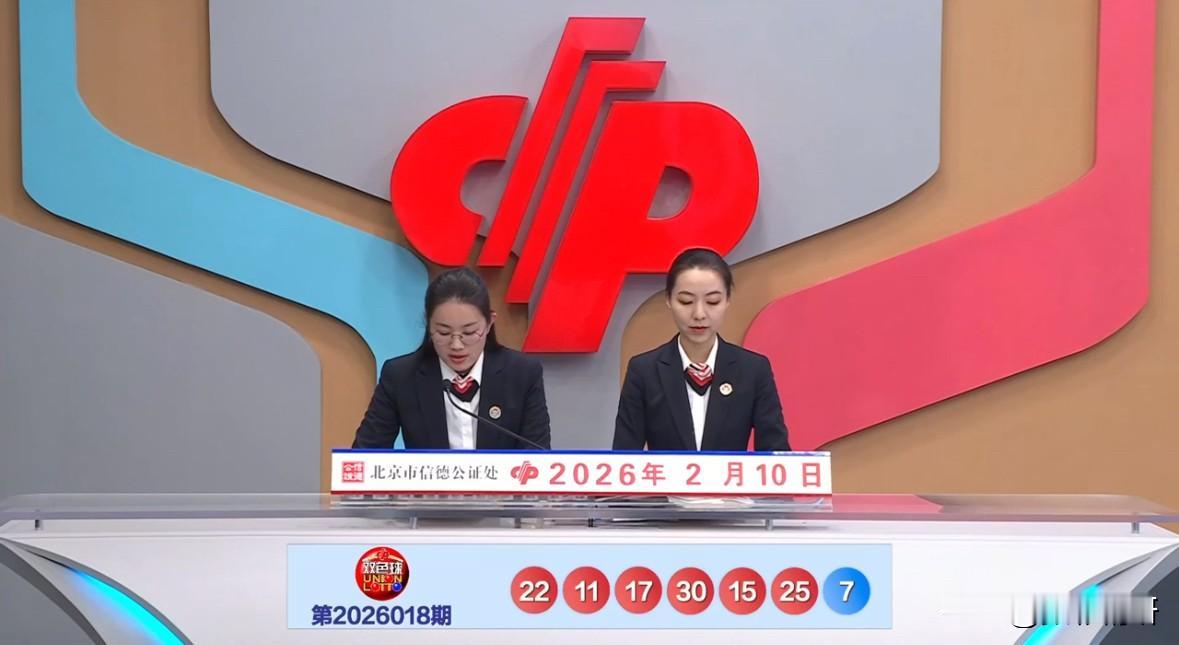 双色球第26018期开奖号码已公布：红球11、15、17、22、25、30，蓝球