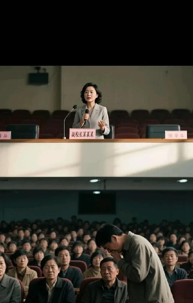 前几天给女儿开家长会，我碰见了二十多年前的高中同学，她在这个学校当副校长，正好负