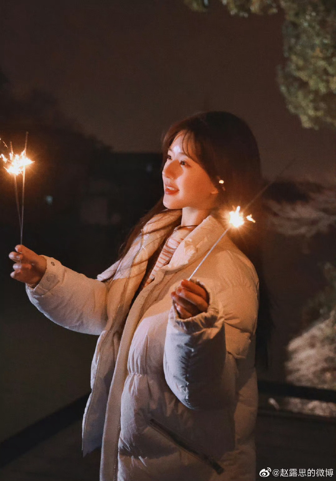 赵露思烟花和你