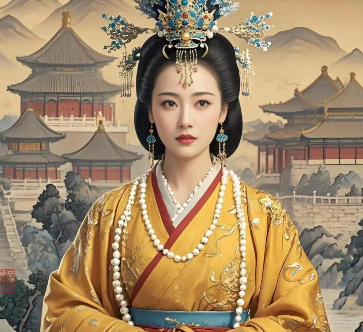 649年，李世民病重卧床，看着年仅25岁、貌美如花的武则天，不放心地问了一句：“