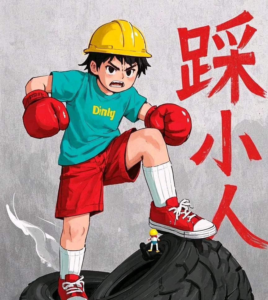 一踩小人财运旺，八方来财不用慌，霉运踩出家门去，财富滚滚入厅堂。二踩小人身体棒