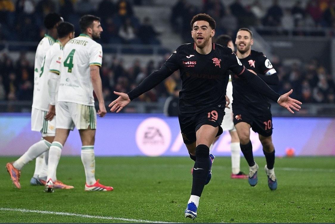 切-亚当斯梅开二度，伊尔克汗绝杀，都灵3-2淘汰罗马，晋级意大利杯下一轮！罗马虽