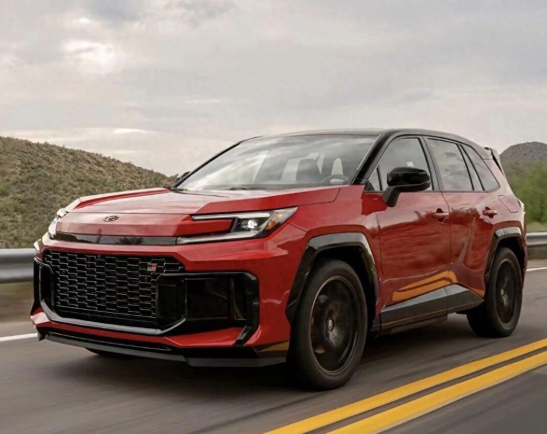 丰田RAV4GRSport运动版来啦✨硬派SUV还能兼顾低油耗长续航😭最