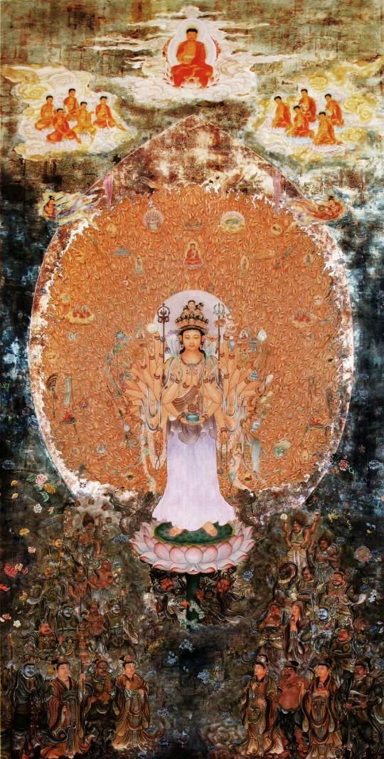 【千手千眼观世音菩萨】【阿弥陀佛接引图】【菩萨像】【无量寿佛图】【极