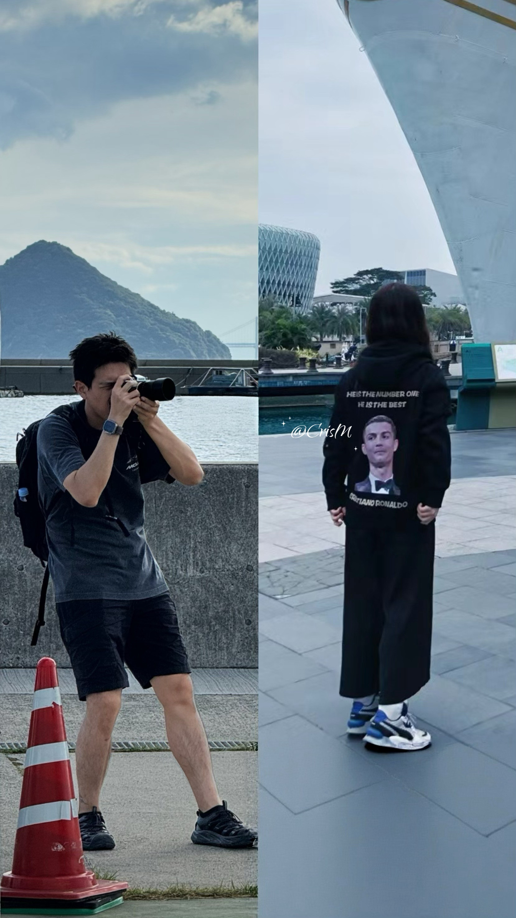 居然和李现偶遇了这么多次(不是AI的😭)。。。。。。。(是直接手搓拼接的)