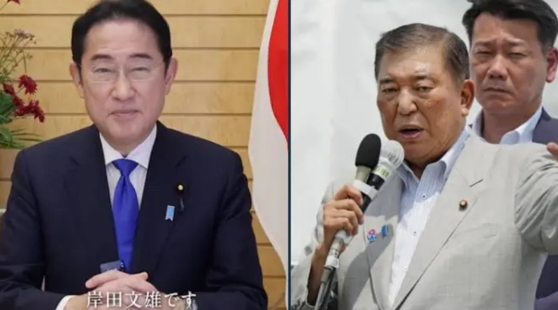 日本最近对美国表现的很强硬，前任、现任首相同时发声。前首相安田文雄表示，“我