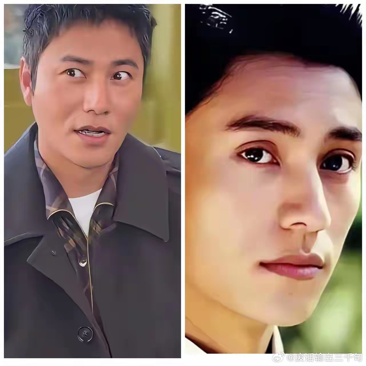 我能接受陈坤老了，也能接受他退出娱乐圈，但我真的接受不了，他标志性的“欧式大双双