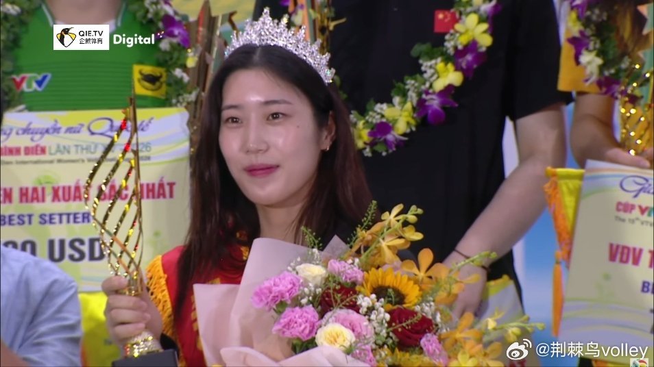 还有最美小姐?女排江苏女排