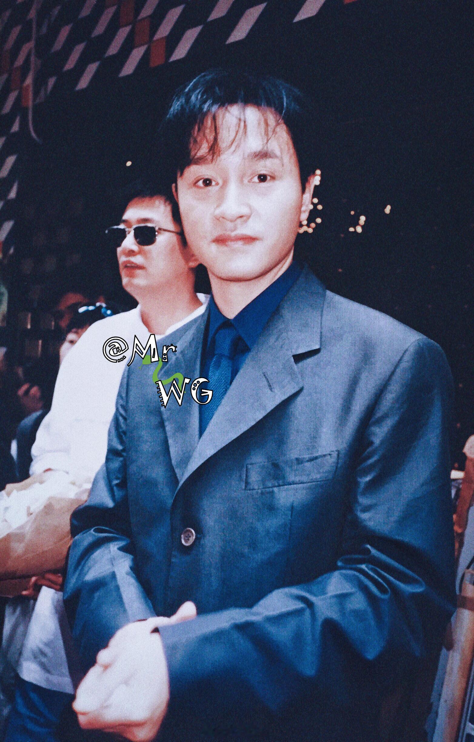 张国荣独家扫描西装双帅，在香港舞起阿根廷探戈——1996年7月，王家卫