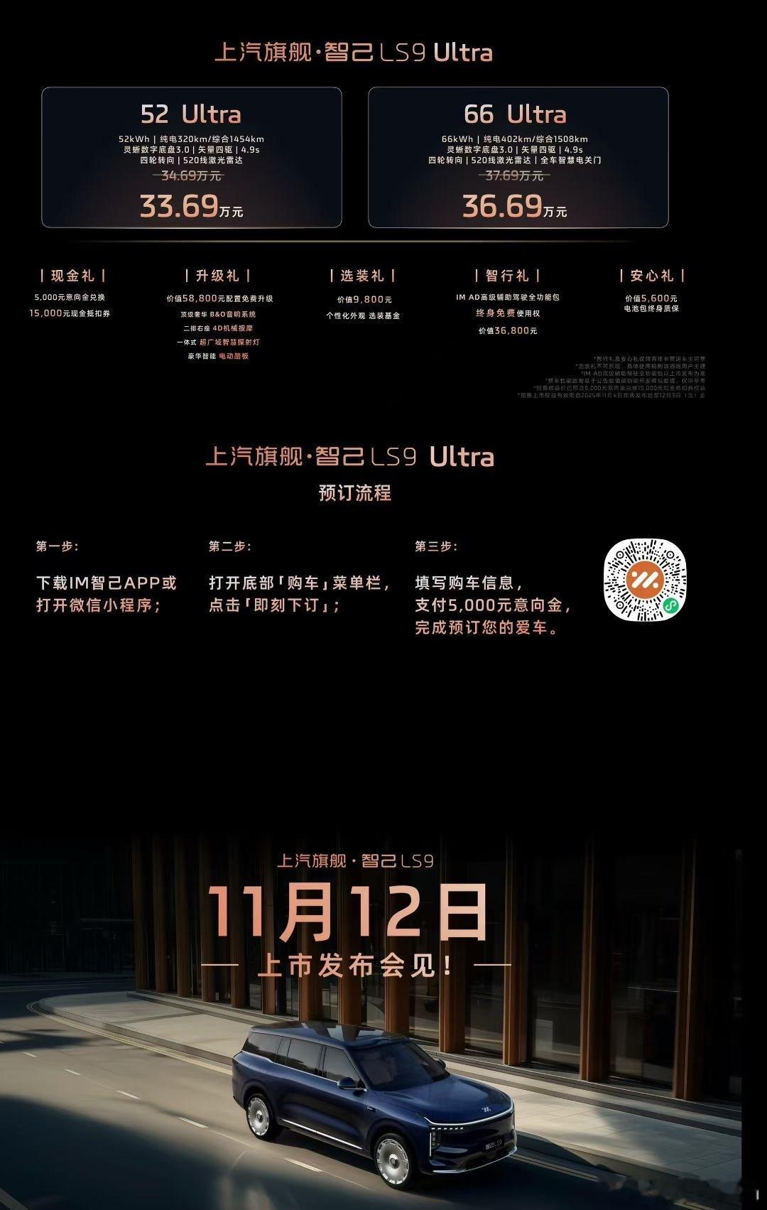 智己LS9这价格，是来掀桌子的吧？！🤯全系Ultra版，意味着高低配只有电池区