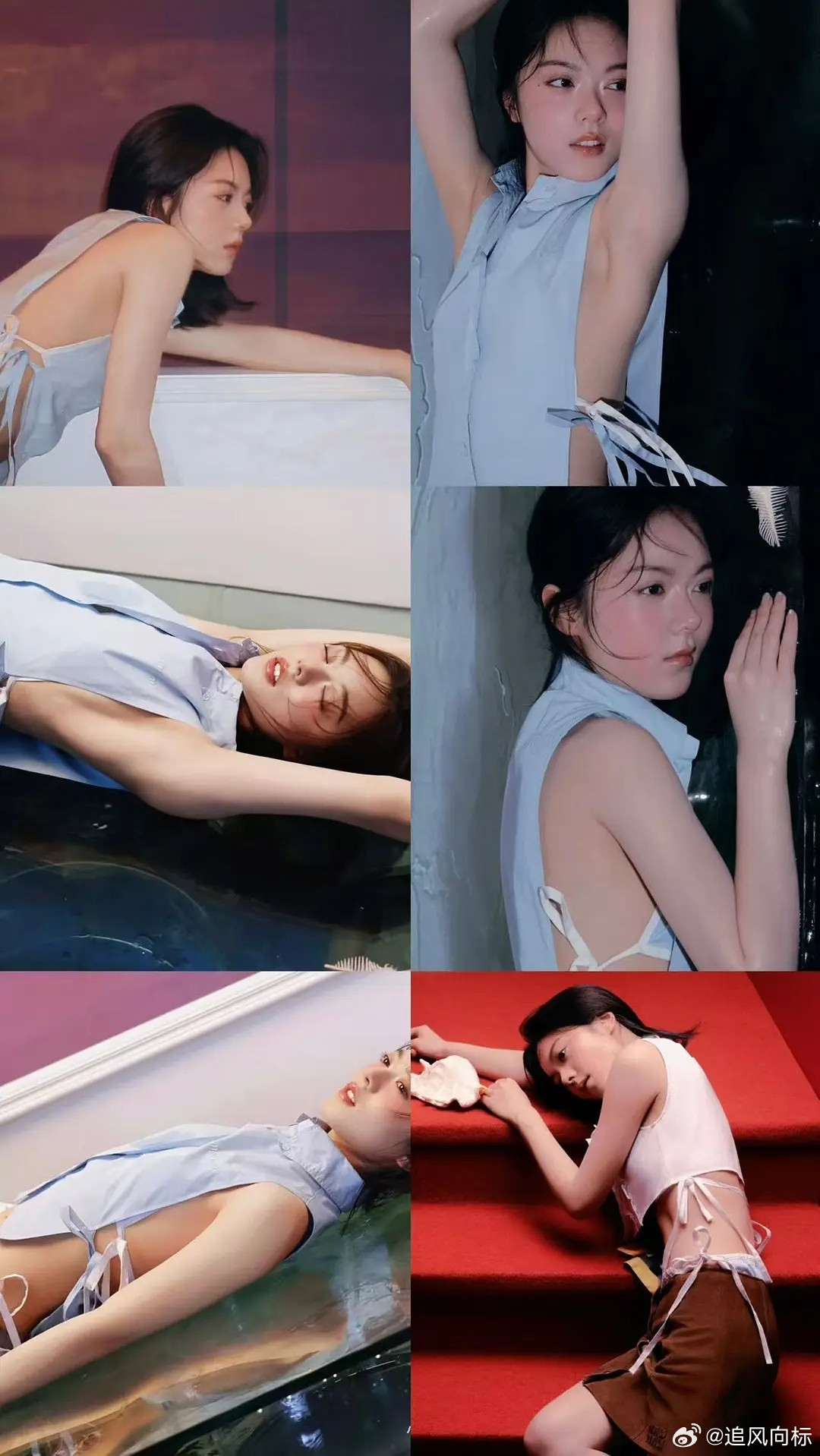 赵今麦这衣服和这拍照姿势表情有点♂凝