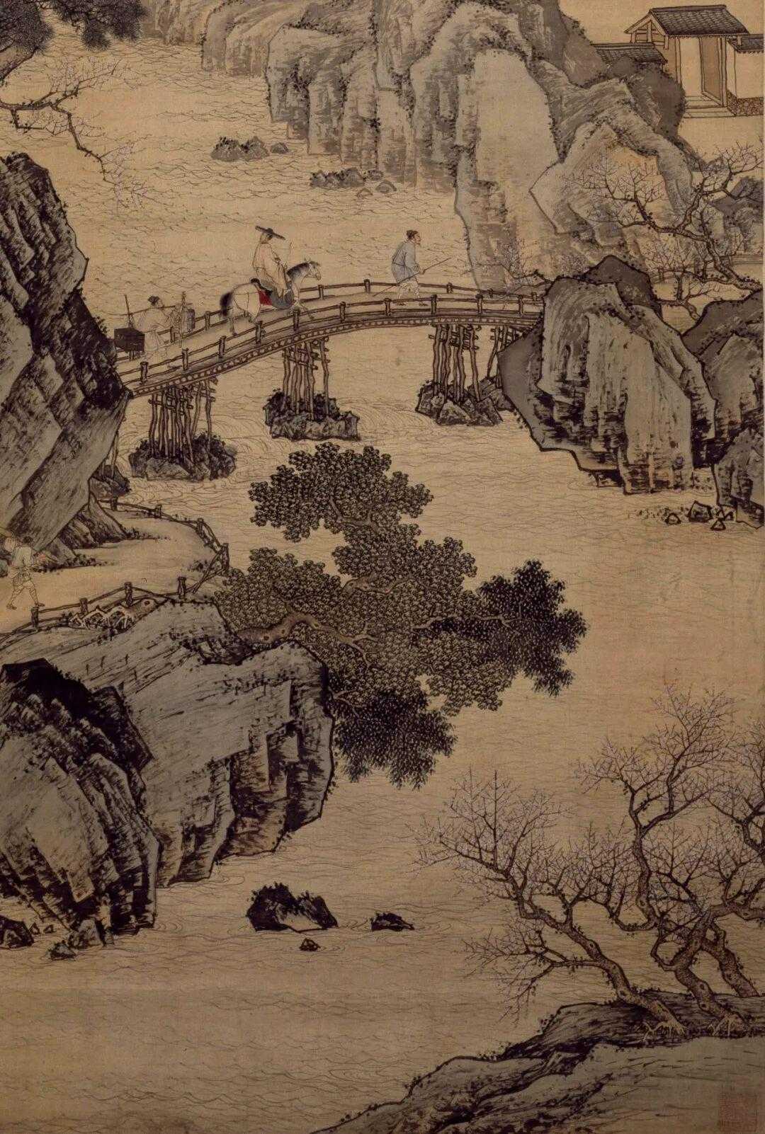 周臣，字舜卿，号东村，苏州人。一个以卖画为生的职业画家，一个在画史上被严重低估的