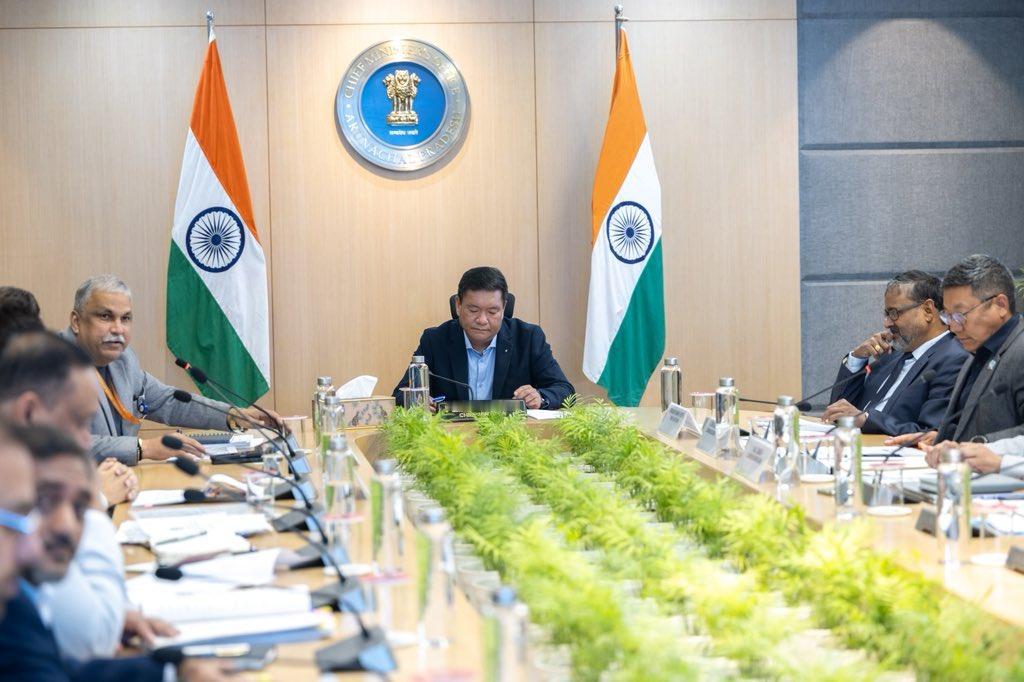 伪阿邦（即中国藏南）首席部长PemaKhandu（音译：佩玛·坎杜或译白玛.