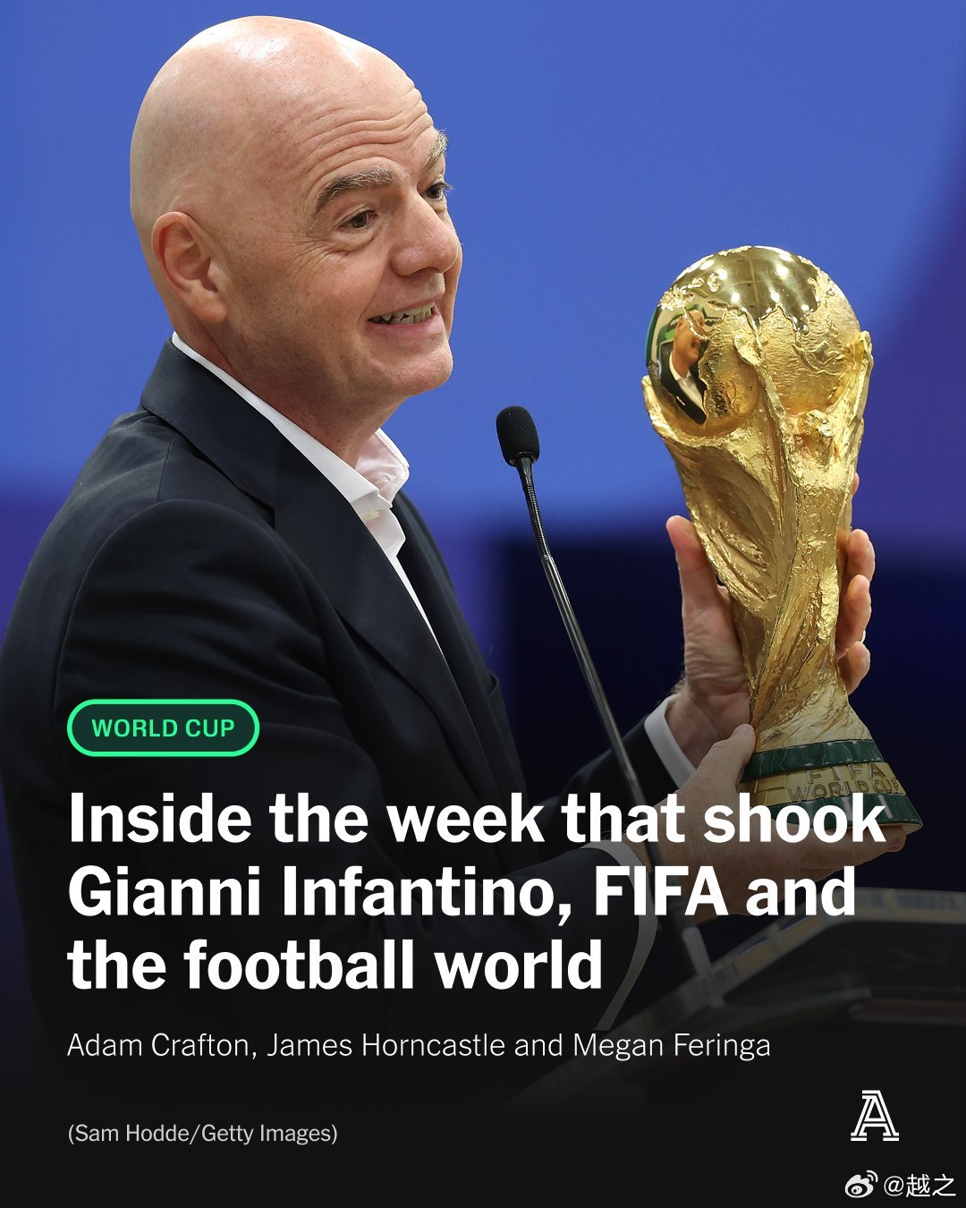 世界杯64国亚洲能分10席由于欧足联强势拒绝，并表示抵制FIFA的一切赛事，加