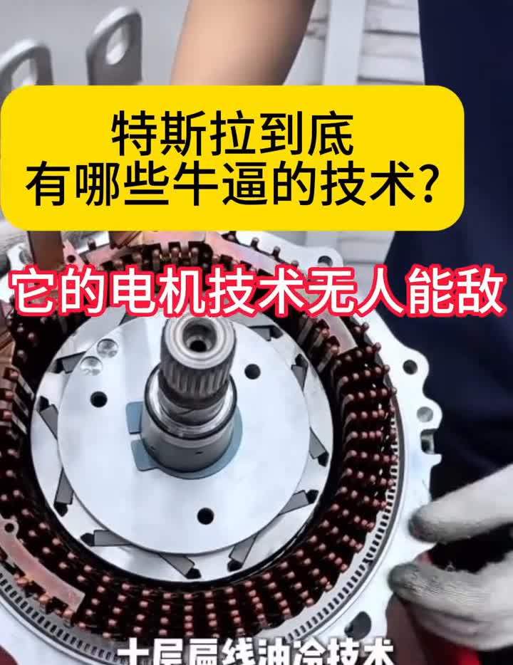 特斯拉到底有哪些牛逼的技术？它的电机技术无人能敌。有些企业整天吊打特斯拉，真