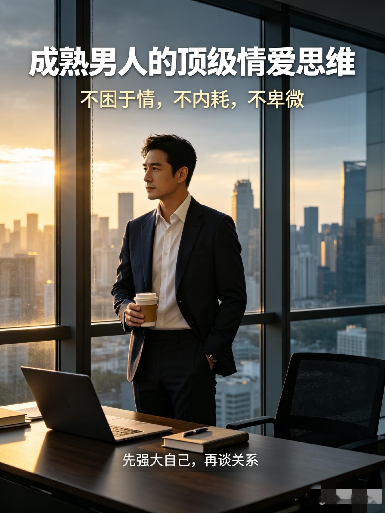 顶级男人情感思维：开窍的男人，从不困在情爱里真正通透的男人，从来不是懂浪漫