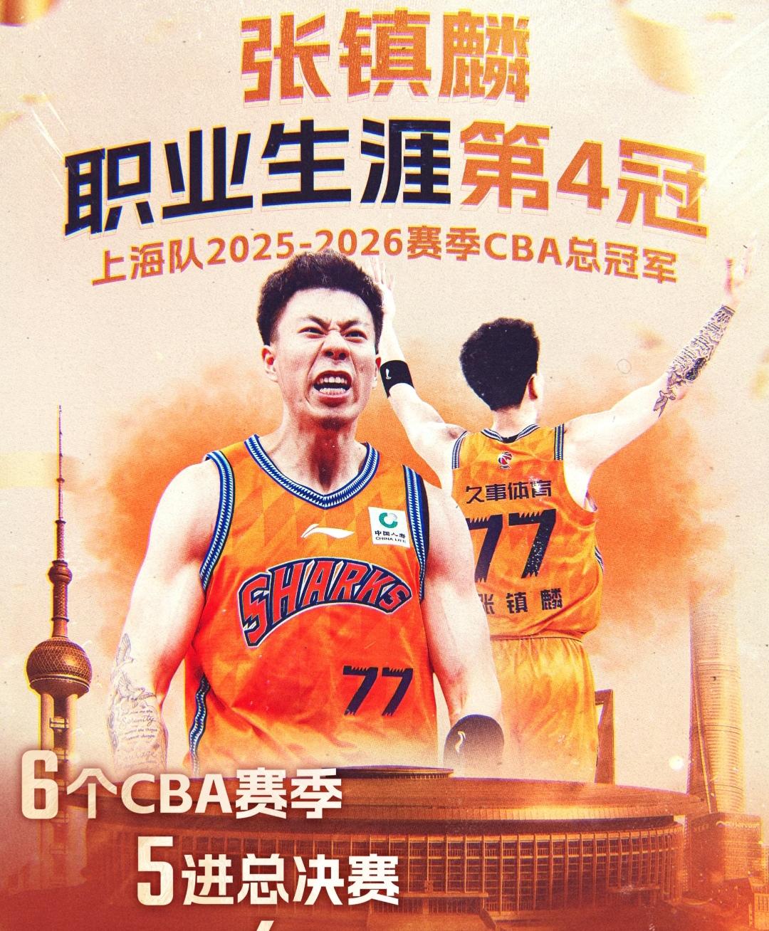 上海男篮4:0战胜浙江广厦拿到CBA总冠军，最尴尬的应该是辽宁男篮。因为上赛季张