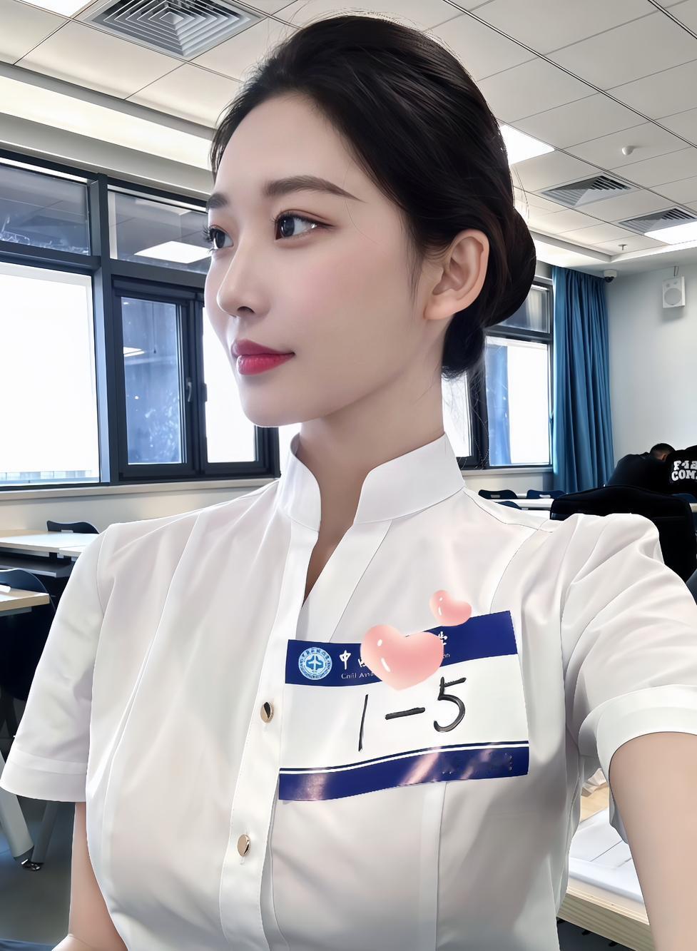 空姐自信满满的一天！💼✨