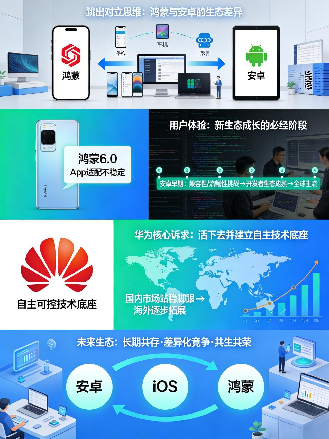 华为鸿蒙系统能取代安卓系统吗?鸿蒙能否取代安卓？不妨跳出“取代”的思维陷阱