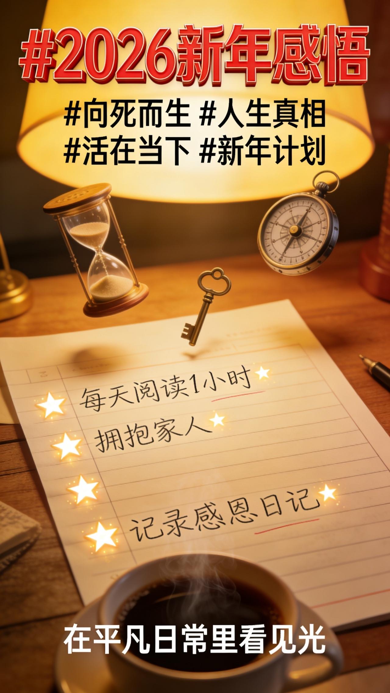 2026年第一天你有啥感悟？2026年第一天，我顿悟了3个真相：原来人生最好的