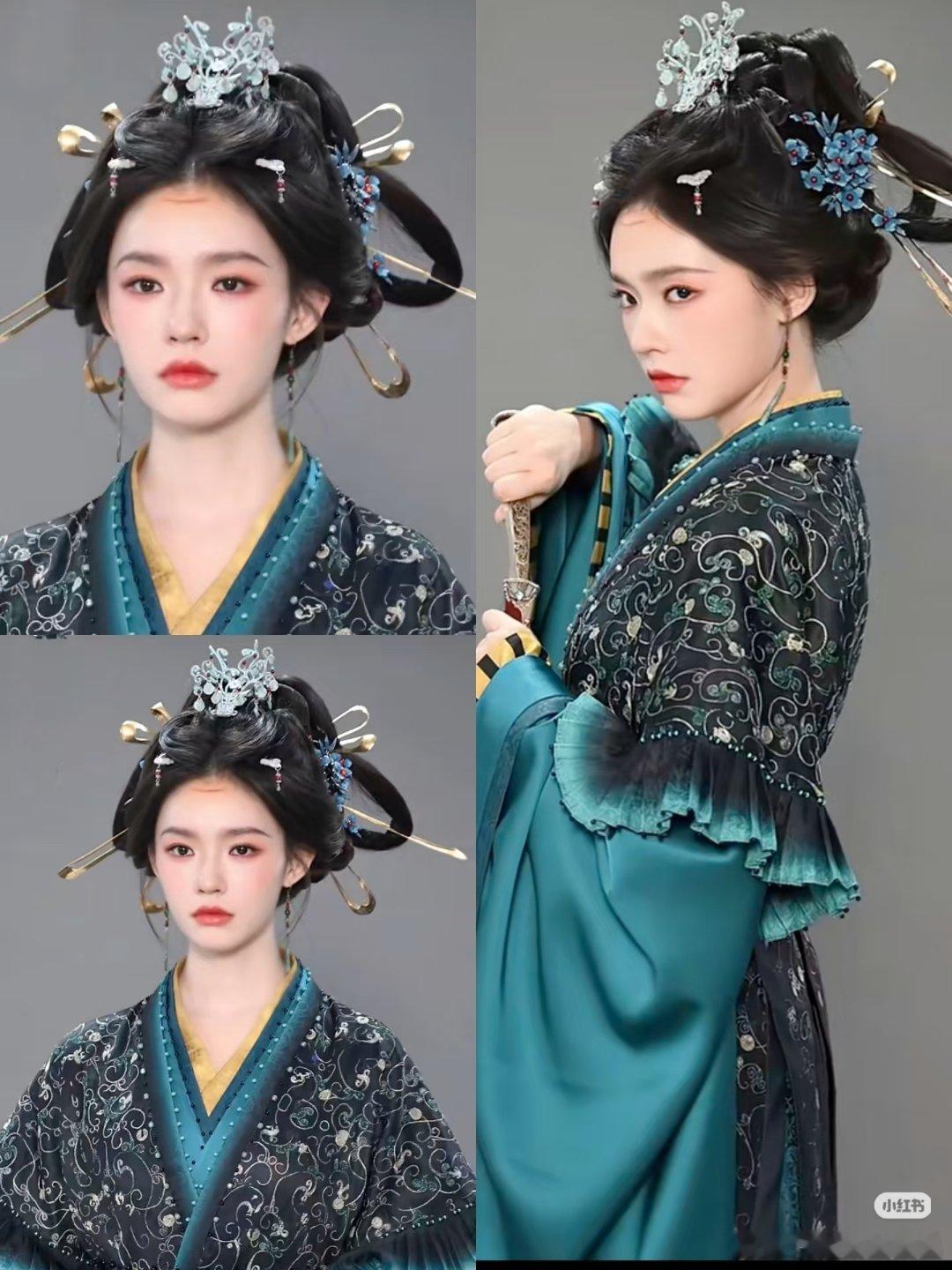 将门独后造型林允看起来确实更显小，她是鲶鱼脸型