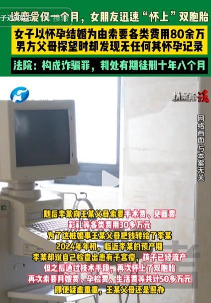 荒唐！上海，男子与女友相识一个月，女友称自己怀了双胞胎，并以此为由向男子索要彩礼