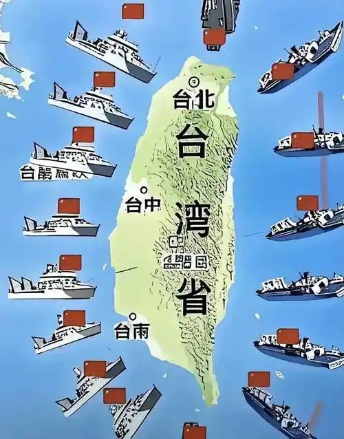 直白告知美军，中国政府和中国军队即将处理台湾问题。美军可以在中国军队划定的区域外