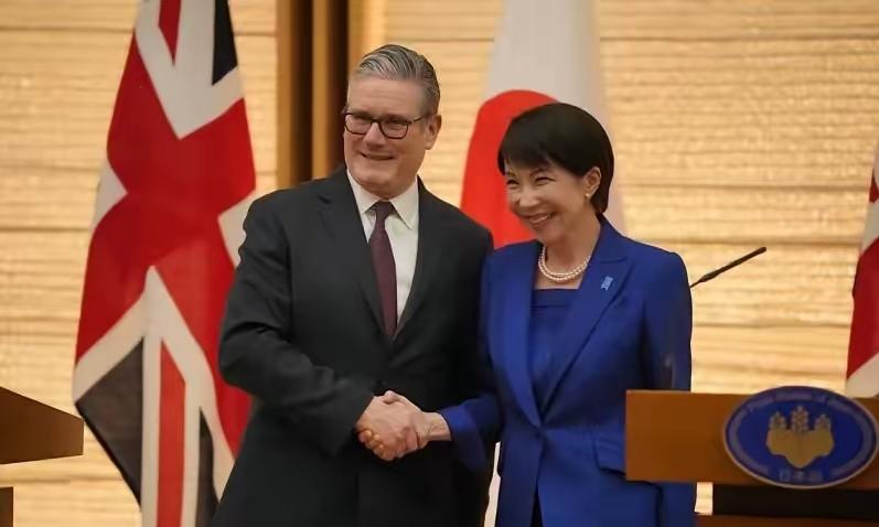 1月31日，斯塔默离开中国后，“闪电”访问日本，与高市早苗谈了50分钟左右。不过