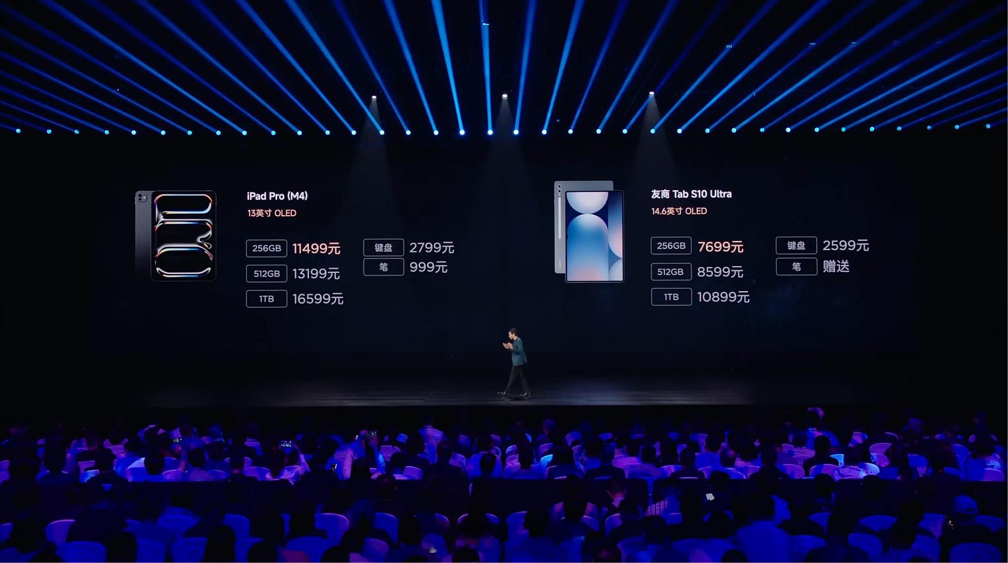 小米平板7Ultra出息了啊，直接对标苹果iPadPro一套价格仅仅7597