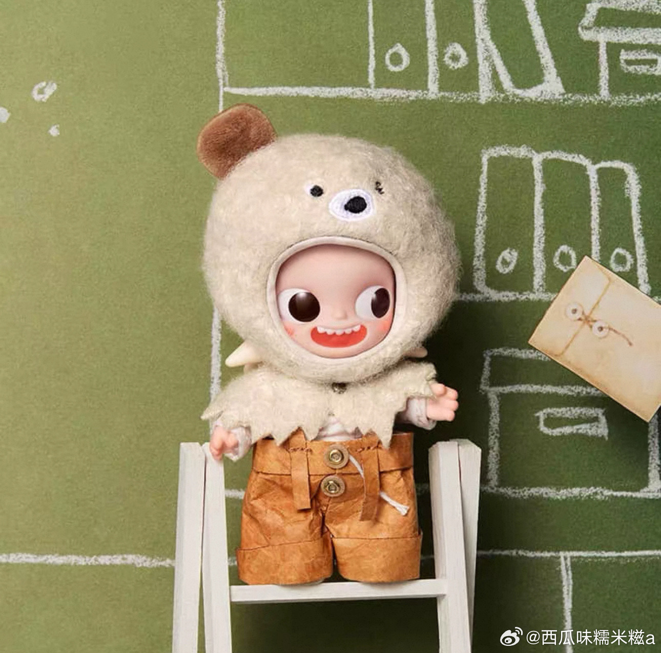依旧泡泡玛特把小狗的鞋换给他穿了萌​​​