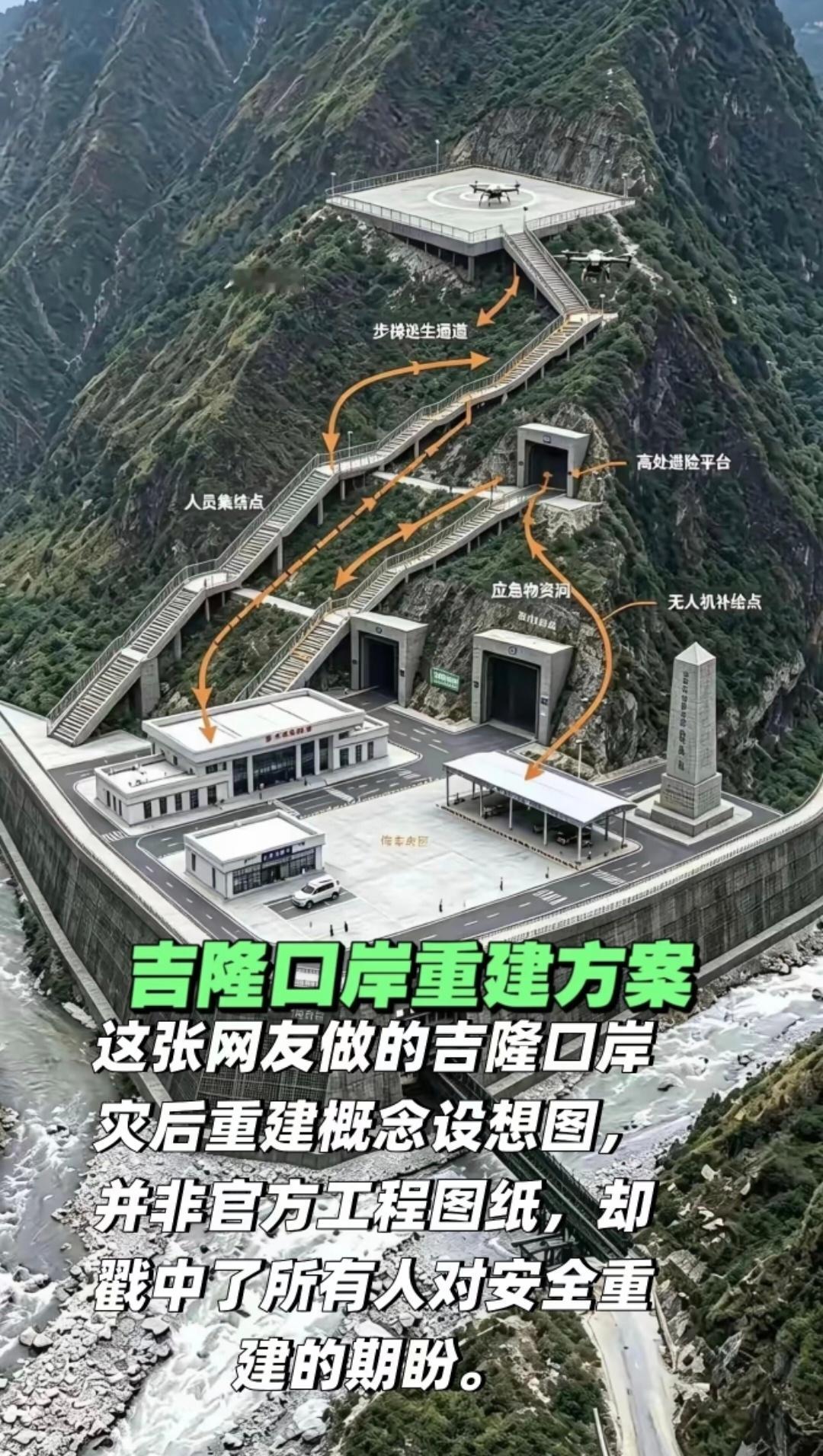 网友做的❌网友让AI瞎画的✅设计❌意淫✅看看停的那辆车再看看办公楼的尺度就知道这个办公楼还没有高速服