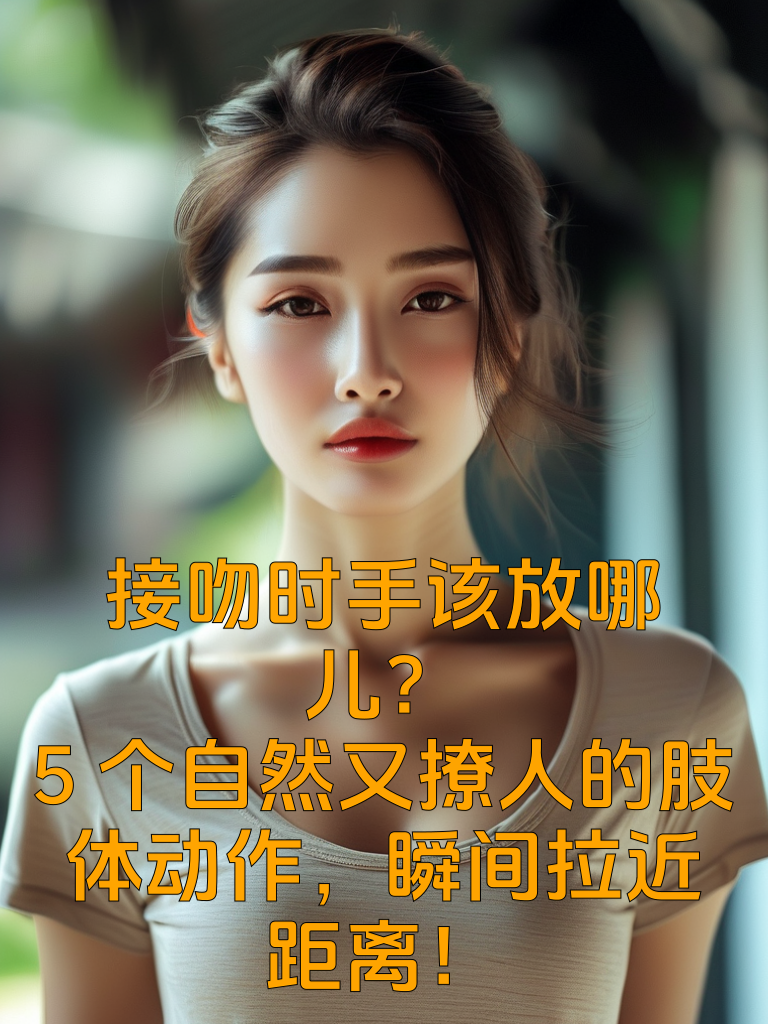 接吻时手该放哪儿？5个自然又撩人的肢体动作，瞬间拉近距离！